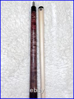 McDermott GS09 Pool Cue with 12.5mm G-Core Shaft, FREE HARD CASE (Red/Grey Stain)