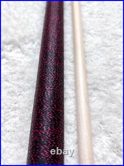 McDermott GS09 Pool Cue with 12.5mm G-Core Shaft, FREE HARD CASE (Red/Grey Stain)