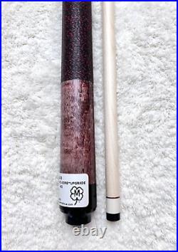 McDermott GS09 Pool Cue with 12.5mm G-Core Shaft, FREE HARD CASE (Red/Grey Stain)