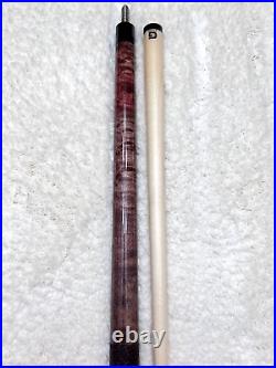 McDermott GS09 Pool Cue with 12.75mm G-Core Shaft, FREE HARD CASE (Red/Grey Stain)