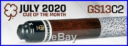 McDermott GS13C2 July 2020 Pool Cue Stick of The Month 12.75mm Shaft + FREE CASE