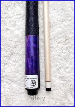 McDermott GS15 Pool Cue with 12.5mm G-Core Shaft, FREE HARD CASE (Magenta/Blue)