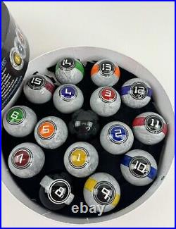 McDermott Galaxy Lunar Rocks Regulation Pool Table Billiard Balls Complete Set