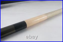 McDermott Handcrafted Pool Cue 58.5 with Black Crocodile Pattern Case Very Good McDermott Handcrafted Pool Cue 58.5 with Black Crocodile Pattern Case Very Good