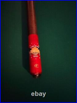 McDermott Harley Davidson Pool Cue Ready To Shoot Nice Tip