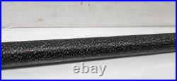 McDermott Import Maple Cue Linen Wrap Pool Billiard Cue-Black Birdseye Diamonds