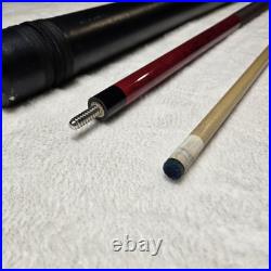 McDermott Jim Beam Pool Stick Cue and Case Set Red 58 Inches McDermott Jim Beam Pool Stick Cue and Case Set Red 58 Inches