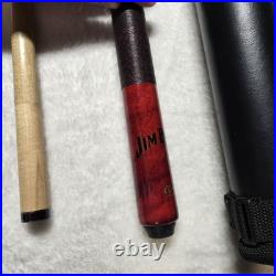 McDermott Jim Beam Pool Stick Cue and Case Set Red 58 Inches McDermott Jim Beam Pool Stick Cue and Case Set Red 58 Inches