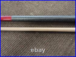 McDermott L10 Lucky Burgundy Metallic Red Billiard Pool Cue Stick with Maple Shaft