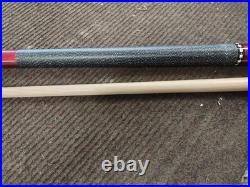 McDermott L10 Lucky Burgundy Metallic Red Billiard Pool Cue Stick with Maple Shaft
