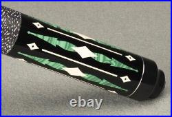 McDermott L28 Lucky Pool Cue Billiards green Overlay New Cuestick 3 Free Gifts