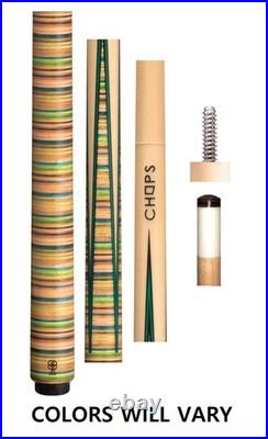 McDermott Limited Run Chops 2 Skateboard Pool Cue 13mm Shaft -Free 1x1 Case