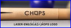 McDermott Limited Run Chops 2 Skateboard Pool Cue 13mm Shaft -Free 1x1 Case