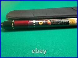 McDermott Lucky L10 Red Pool Cue withFREE CASE