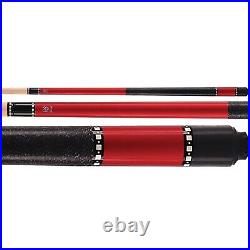 McDermott Lucky L10 Red Pool Cue withFREE CASE