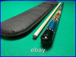 McDermott Lucky L11 Blue Pool Cue withFREE CASE