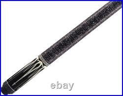 McDermott Lucky L22 Maple/Linen Wrap Pool/Billiard Cue-Black/White Crown Points