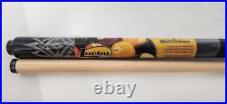 McDermott Lucky L48 Pool Cue Stick Gray Stain 13mm Maple Billiard Irish Linen
