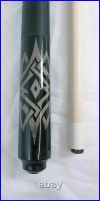 McDermott Lucky L48 Pool Cue Stick Gray Stain 13mm Maple Billiard Irish Linen