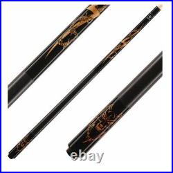 McDermott Lucky L49 Pool Cue Barbwire Wolf 18 19 20 21 oz + FREE CASE