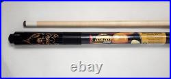 McDermott Lucky L49 Pool Cue Stick Honey Stain Hard Rock Maple with Irish Linen