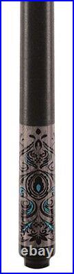 McDermott Lucky L51 Grey/Turquoise Pool Cue withFREE CASE