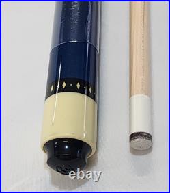 McDermott Lucky L7 Pool Cue Blue Hard Rock Maple 2-Piece Billiard Stick 13mm
