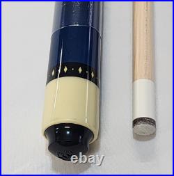 McDermott Lucky L7 Pool Cue Blue Hard Rock Maple 2-Piece Billiard Stick 13mm