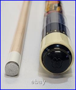 McDermott Lucky L7 Pool Cue Blue Hard Rock Maple 2-Piece Billiard Stick 13mm