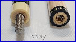 McDermott Lucky L7 Pool Cue Blue Hard Rock Maple 2-Piece Billiard Stick 13mm