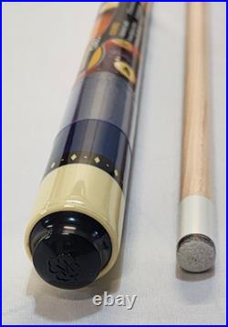 McDermott Lucky L7 Pool Cue Blue Hard Rock Maple 2-Piece Billiard Stick 13mm