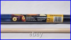 McDermott Lucky L7 Pool Cue Blue Hard Rock Maple 2-Piece Billiard Stick 13mm