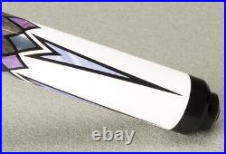 McDermott Lucky L75 Pool Cue Stick White No Wrap Grey Stain Handle Maple