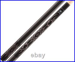 McDermott Lucky Series L48 Pool Cue, Tribal Design, choice Shaft Diameter & Wght