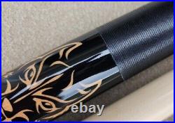 McDermott Lucky Series L49 Wolf & Barbed Wire Pool Cue choice Shaft Dia & Wght