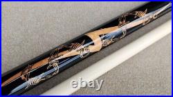 McDermott Lucky Series L49 Wolf & Barbed Wire Pool Cue choice Shaft Dia & Wght