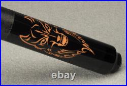 McDermott Lucky Series L49 Wolf & Barbed Wire Pool Cue choice Shaft Dia & Wght