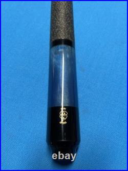 McDermott M44D Ice Blue Pool Cue With Jacoby Edge Hybrid Second 12.64mm Everest