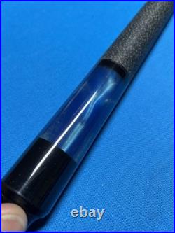 McDermott M44D Ice Blue Pool Cue With Jacoby Edge Hybrid Second 12.64mm Everest