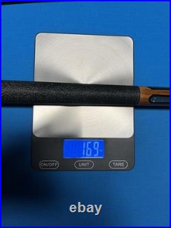 McDermott M44D Ice Blue Pool Cue With Jacoby Edge Hybrid Second 12.64mm Everest