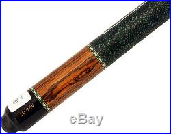 McDermott M72D Milano Bacote/Maple/Green Pool/Billiards Cue Irish Linen