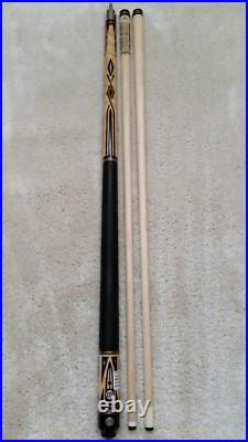 McDermott M8P3 Prestige Pool Cue withi-2 & Maple Shafts, 10k Gold & Silver, CASE