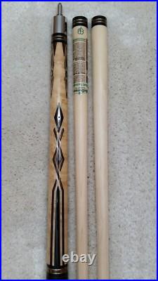 McDermott M8P3 Prestige Pool Cue withi-2 & Maple Shafts, 10k Gold & Silver, CASE
