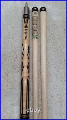 McDermott M8P3 Prestige Pool Cue withi-2 & Maple Shafts, 10k Gold & Silver, CASE