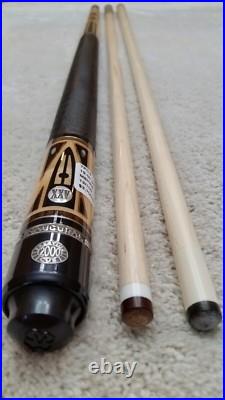 McDermott M8P3 Prestige Pool Cue withi-2 & Maple Shafts, 10k Gold & Silver, CASE