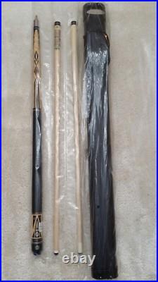 McDermott M8P3 Prestige Pool Cue withi-2 & Maple Shafts, 10k Gold & Silver, CASE