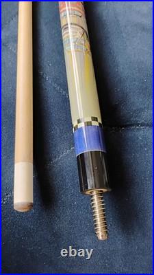 McDermott M9N2 NASCAR Pool Cue Genuine Series USA 19oz Cracked Finish