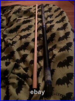 McDermott POOL CUE TIMBER WOLF (E-L1) Used 1 SHAFT Rare Blue Color