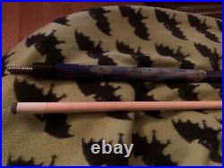 McDermott POOL CUE TIMBER WOLF (E-L1) Used 1 SHAFT Rare Blue Color