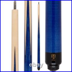 McDermott Pacific Blue Sneaky Pete Pool Cue Maple Shaft. Free 1x1 Case